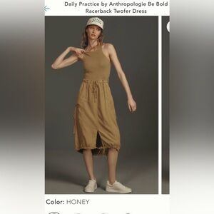 Racerback Twofer Dress